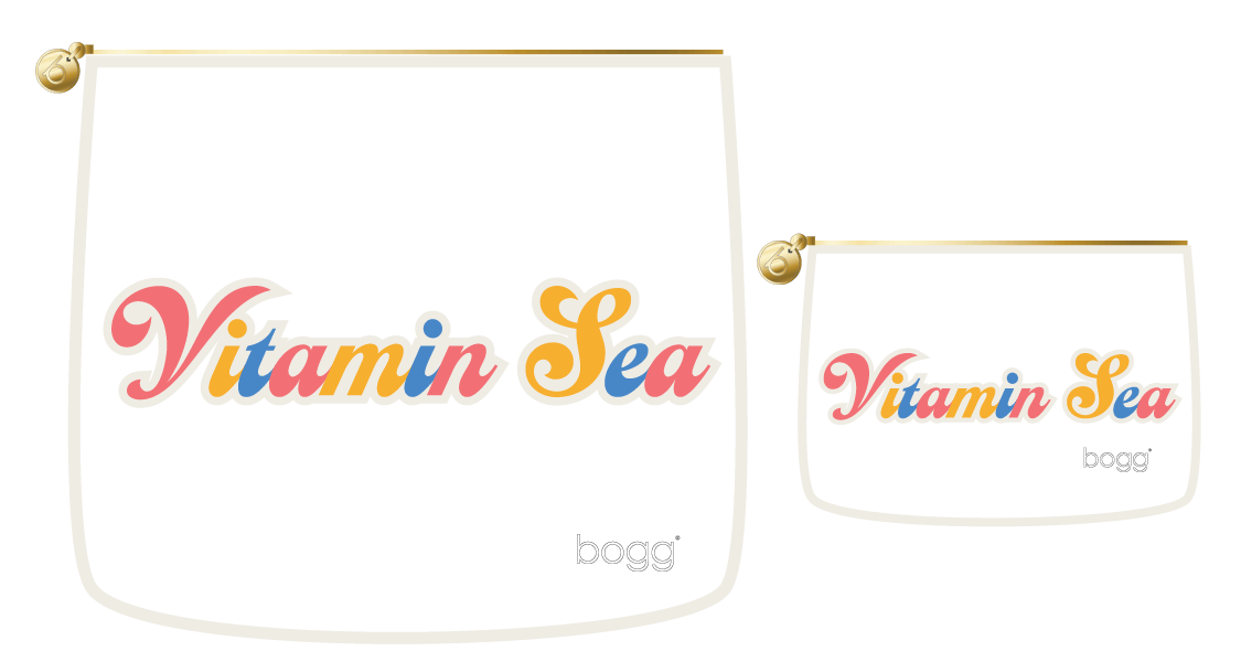 Bogg® Bag Decorative Pouch Inserts | Vitamin Sea - Juli's Wearable Art
