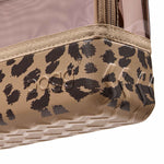 Boggs N' Ends Organizer Pouch | Leopard | Camel + Hot Cocoa - Juli's Wearable Art