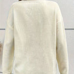 Boo Halloween Knit Sweater – Cozy Fall Pullover - Juli's Wearable Art