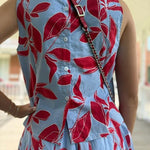 Botanical Bliss Sleeveless Top - Juli's Wearable Art