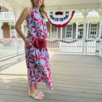 Botanical Bliss Sleeveless Top - Juli's Wearable Art