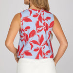 Botanical Bliss Sleeveless Top - Juli's Wearable Art