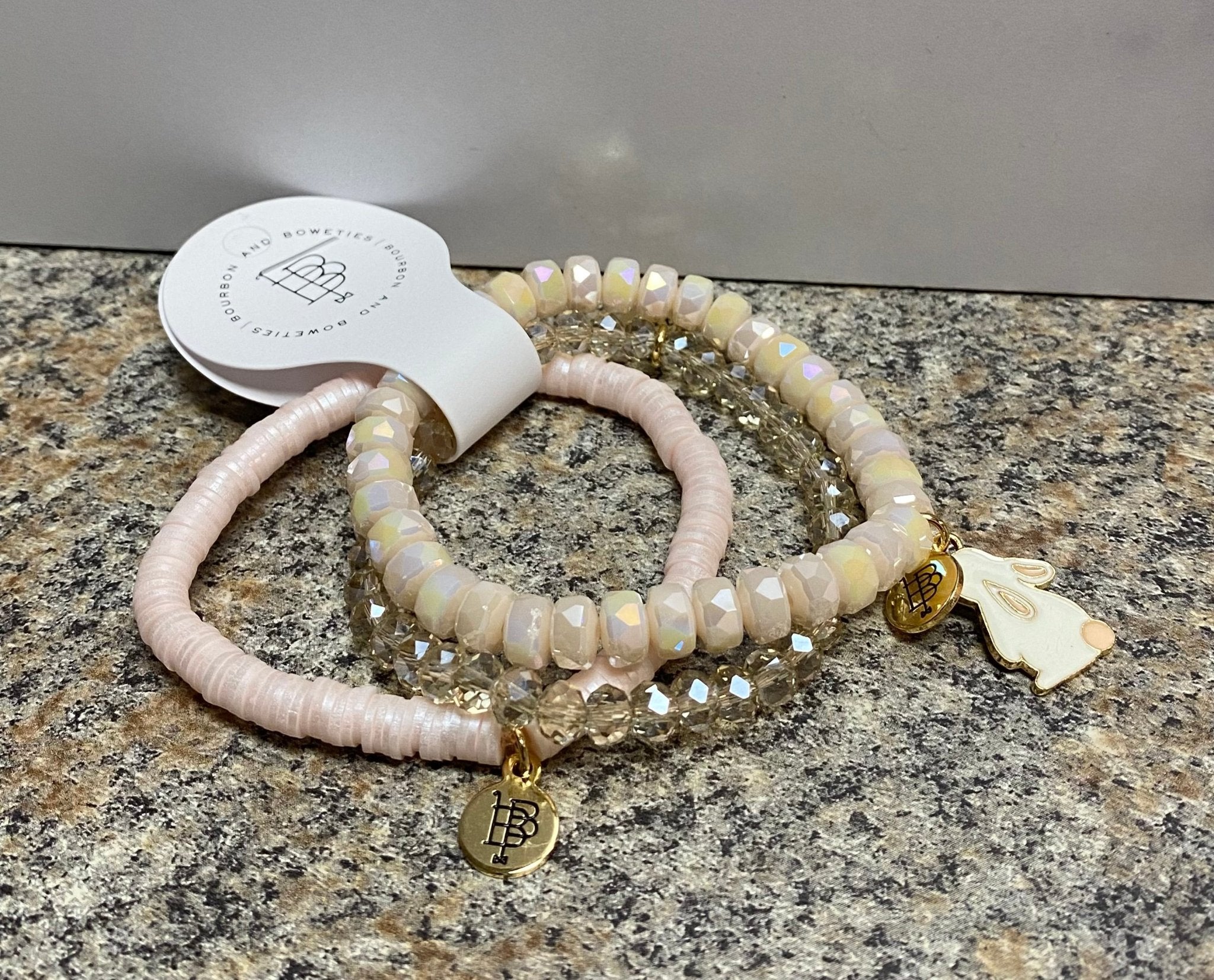 Bourbon & Boweties - Bunny Bracelet Stacker Set - Juli's Wearable Art