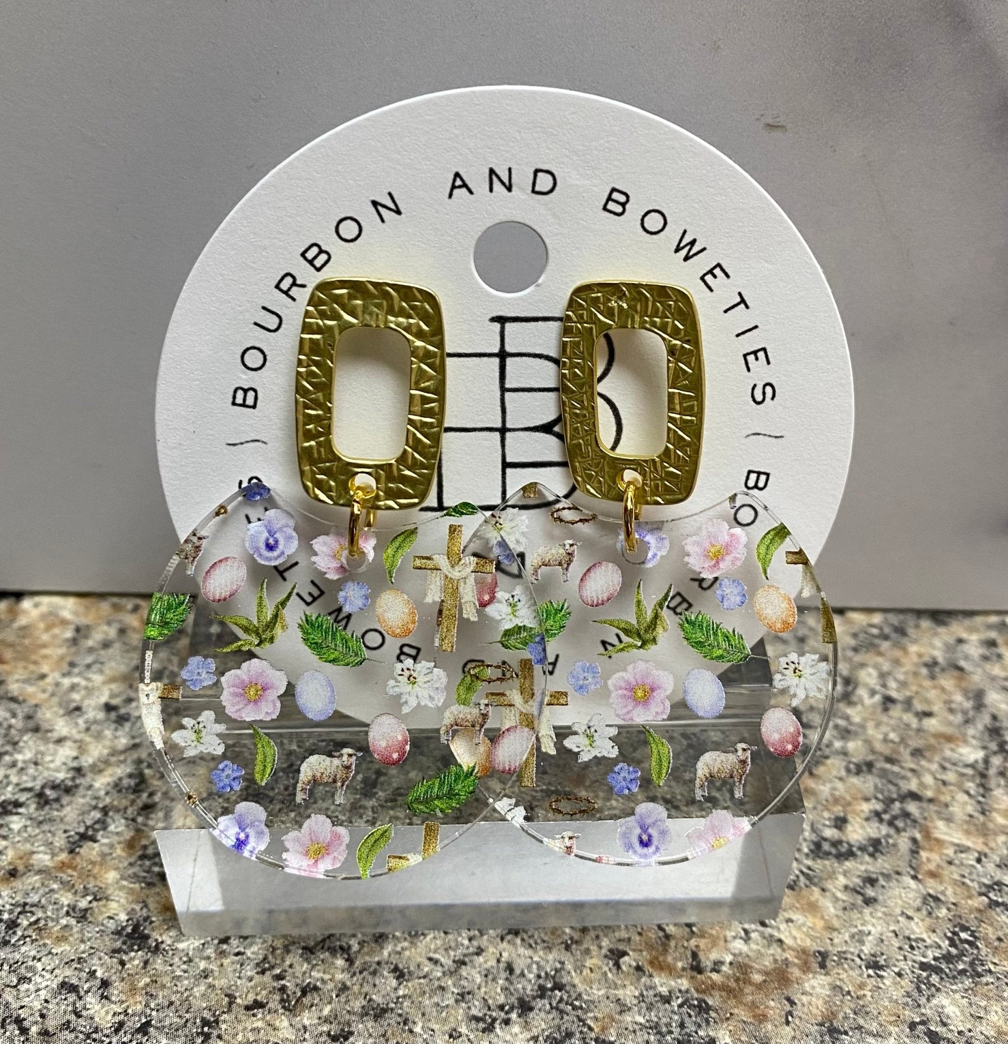 Bourbon & Boweties - Easter Leighton Earrings - Juli's Wearable Art