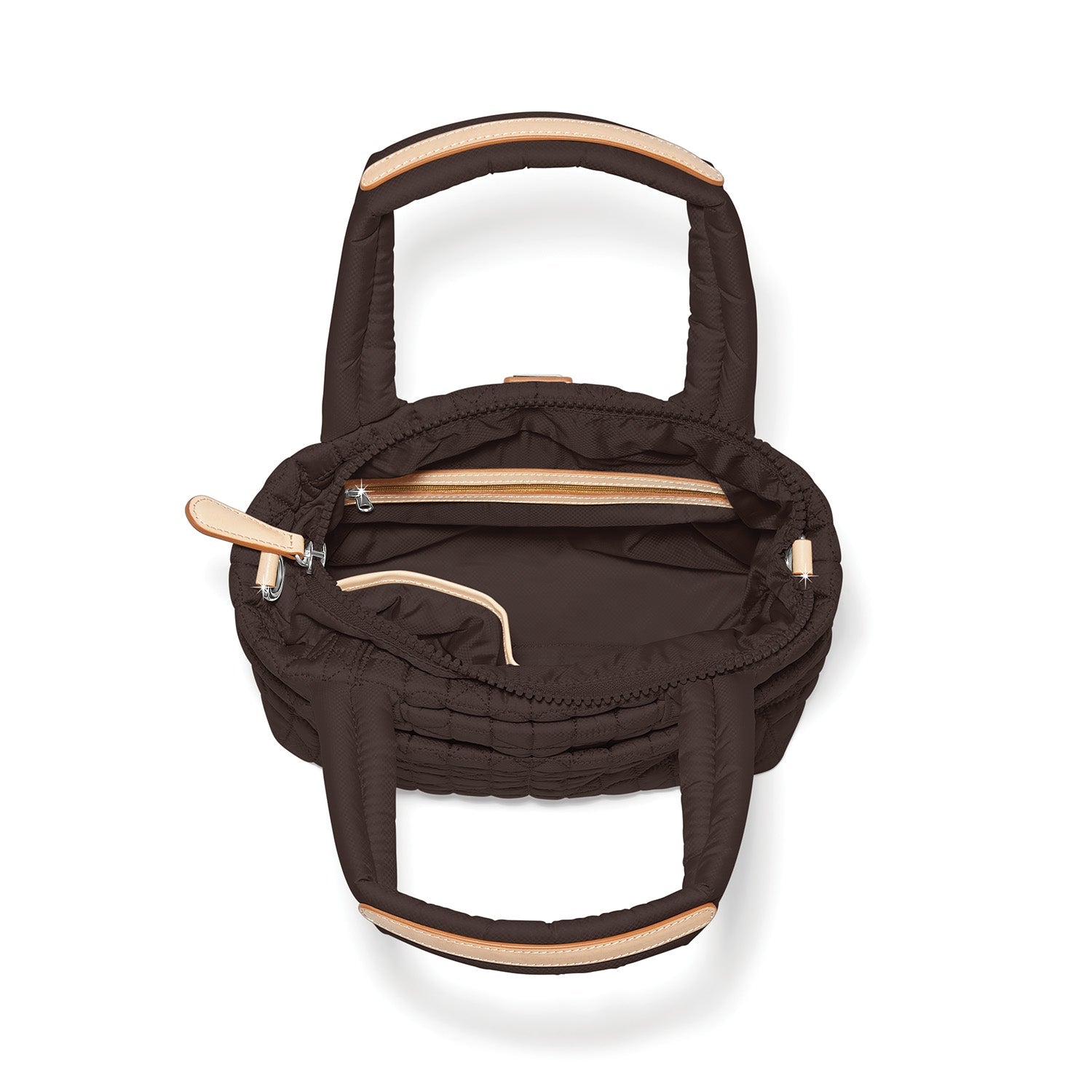 Brighton Adrienne Small Tote - Cocoa - Juli's Wearable Art