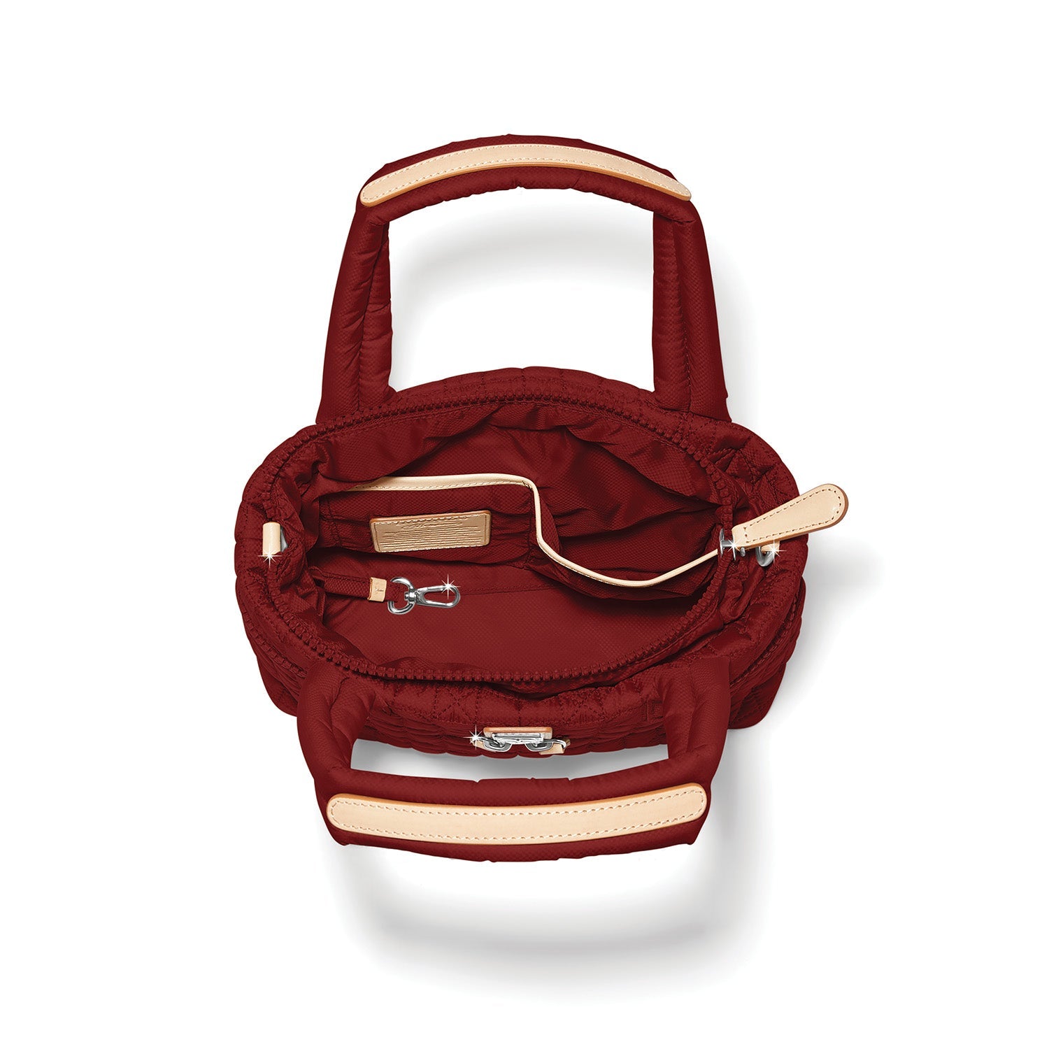 Brighton Adrienne Small Tote – Garnet - Juli's Wearable Art