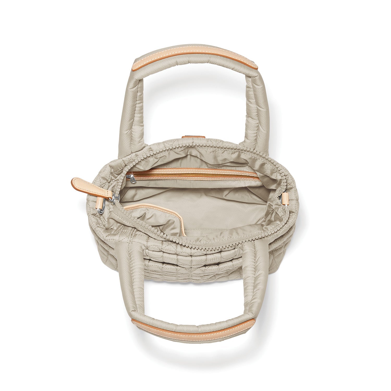 Brighton Adrienne Small Tote | Heart Beat Collection | Buff - Juli's Wearable Art