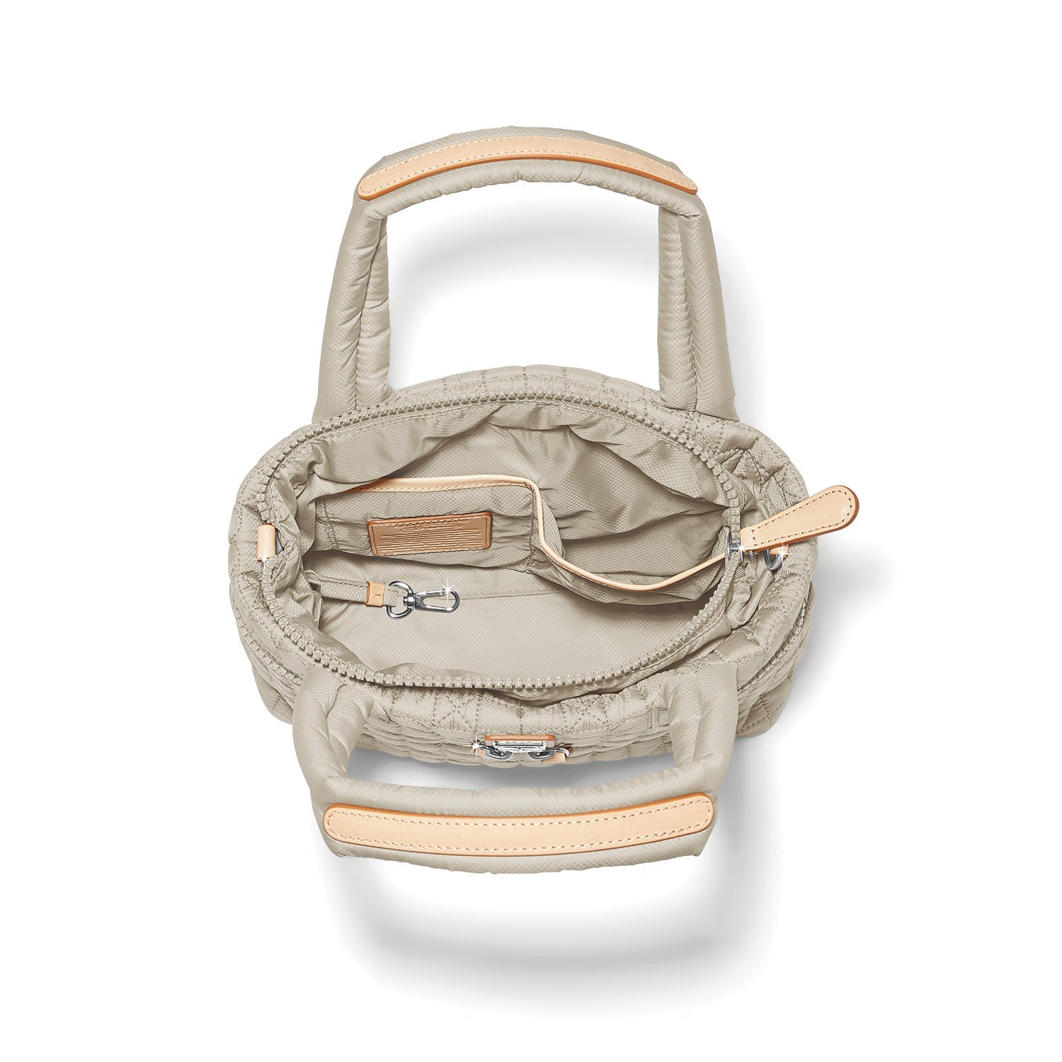 Brighton Adrienne Small Tote | Heart Beat Collection | Buff - Juli's Wearable Art