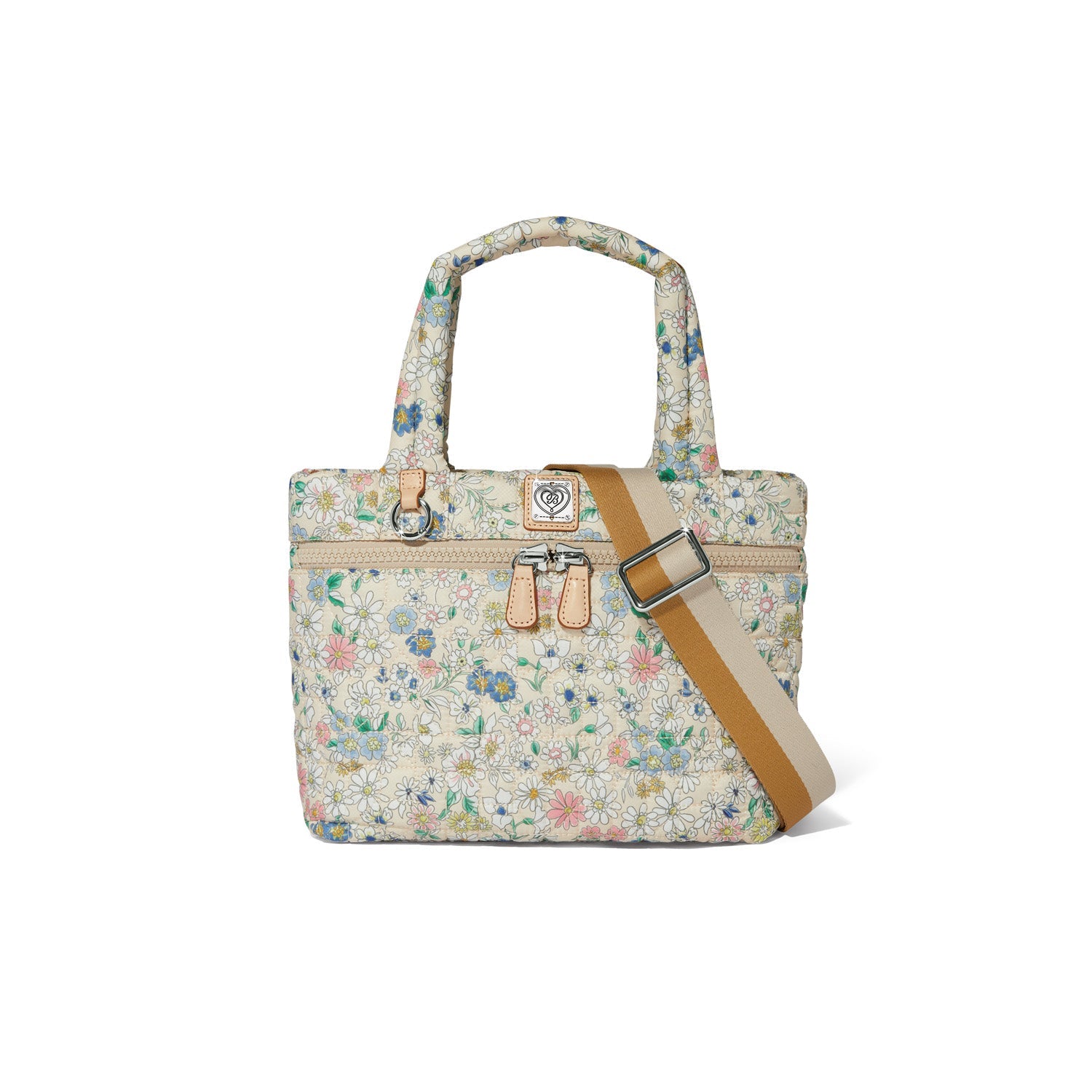 Brighton Adrienne Small Tote | Heart Beat Collection | Cottage Bloom