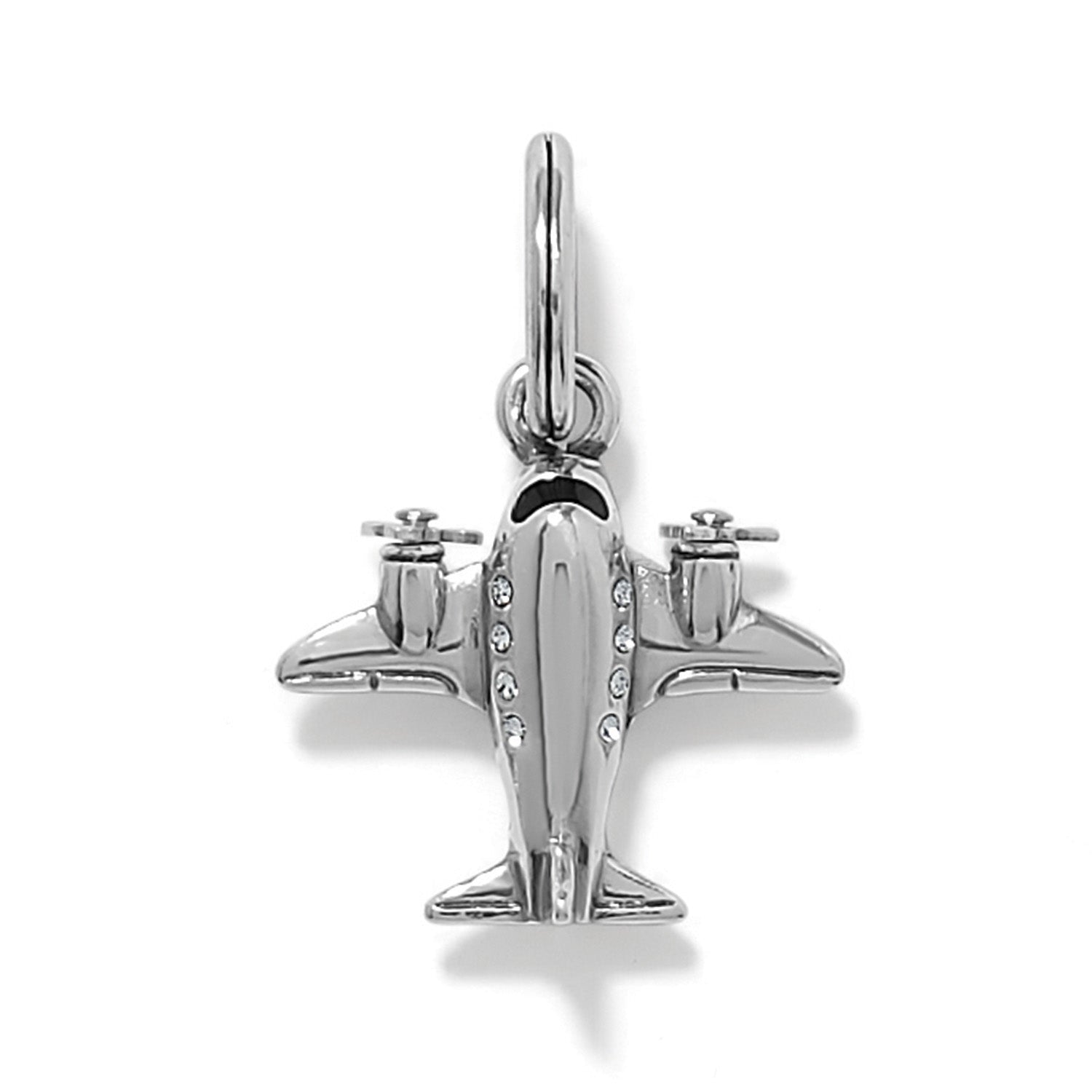 Brighton Airplane Adventure Charm - Juli's Wearable Art