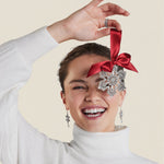 Brighton Alcazar Flake Christmas Ornament - Juli's Wearable Art