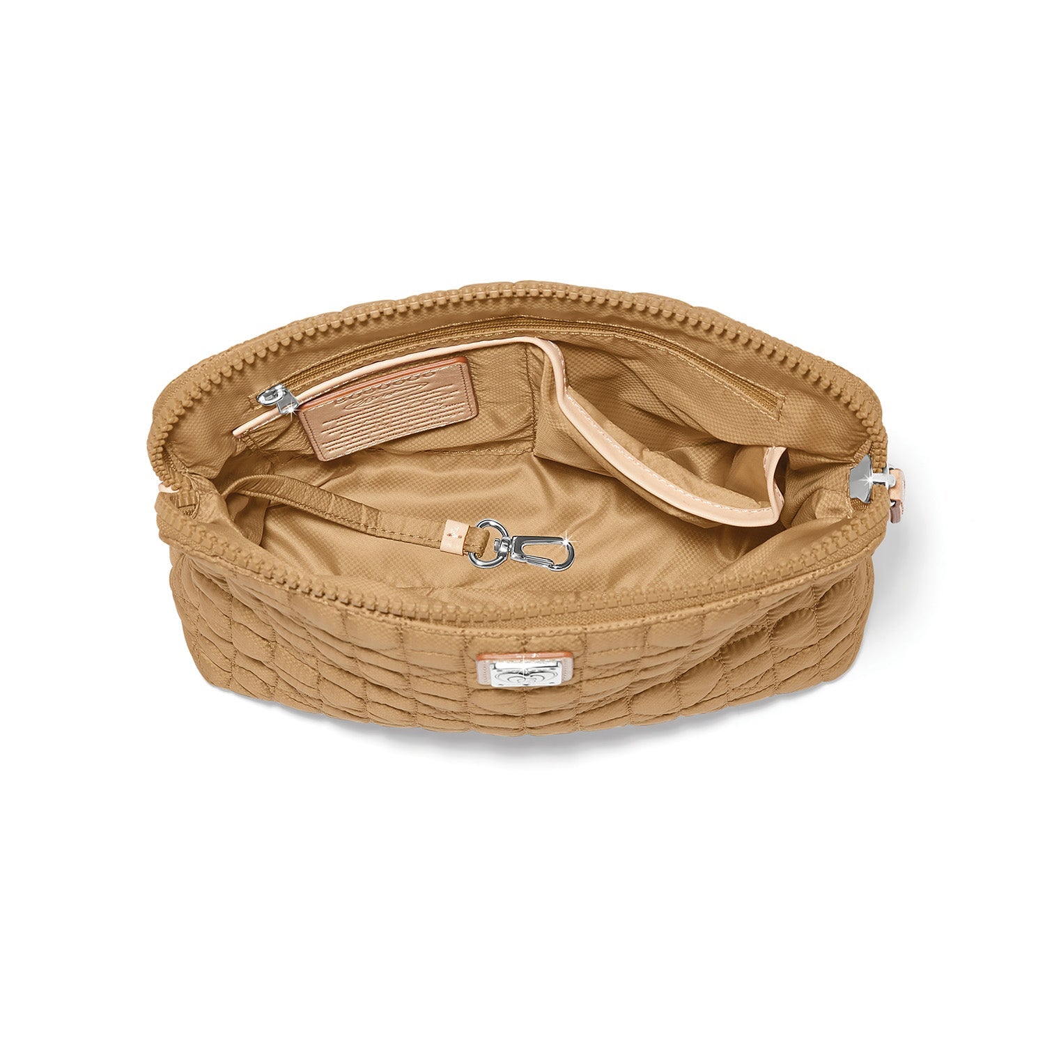 Brighton Alina Medium Crossbody Bag | Heart Beat Collection | Camel - Juli's Wearable Art