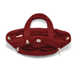 Brighton Amara Large Tote | Heart Beat Collection | Garnet - Juli's Wearable Art