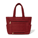 Brighton Amara Large Tote | Heart Beat Collection | Garnet - Juli's Wearable Art