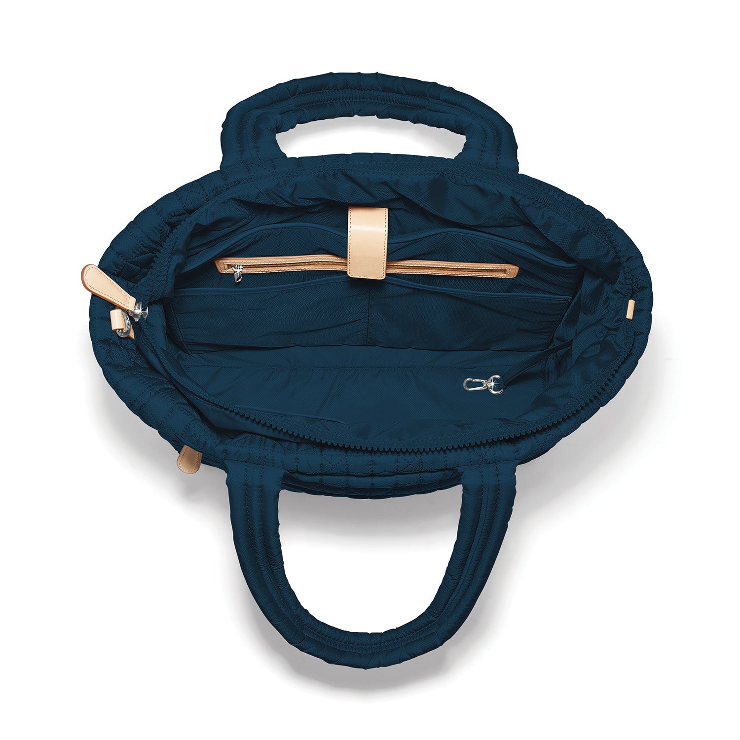 Brighton Amara Large Tote | Heart Beat Collection | Navy Blue - Juli's Wearable Art