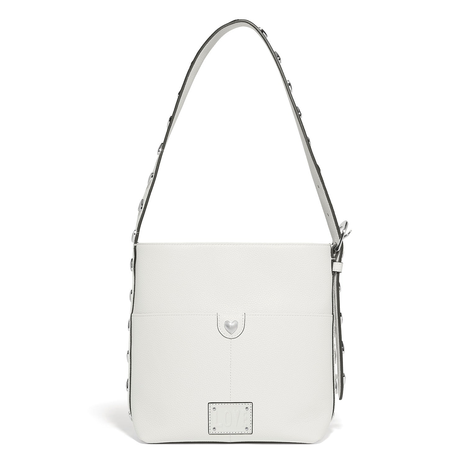 Brighton Amari Shoulder Bag | Optic White - Juli's Wearable Art