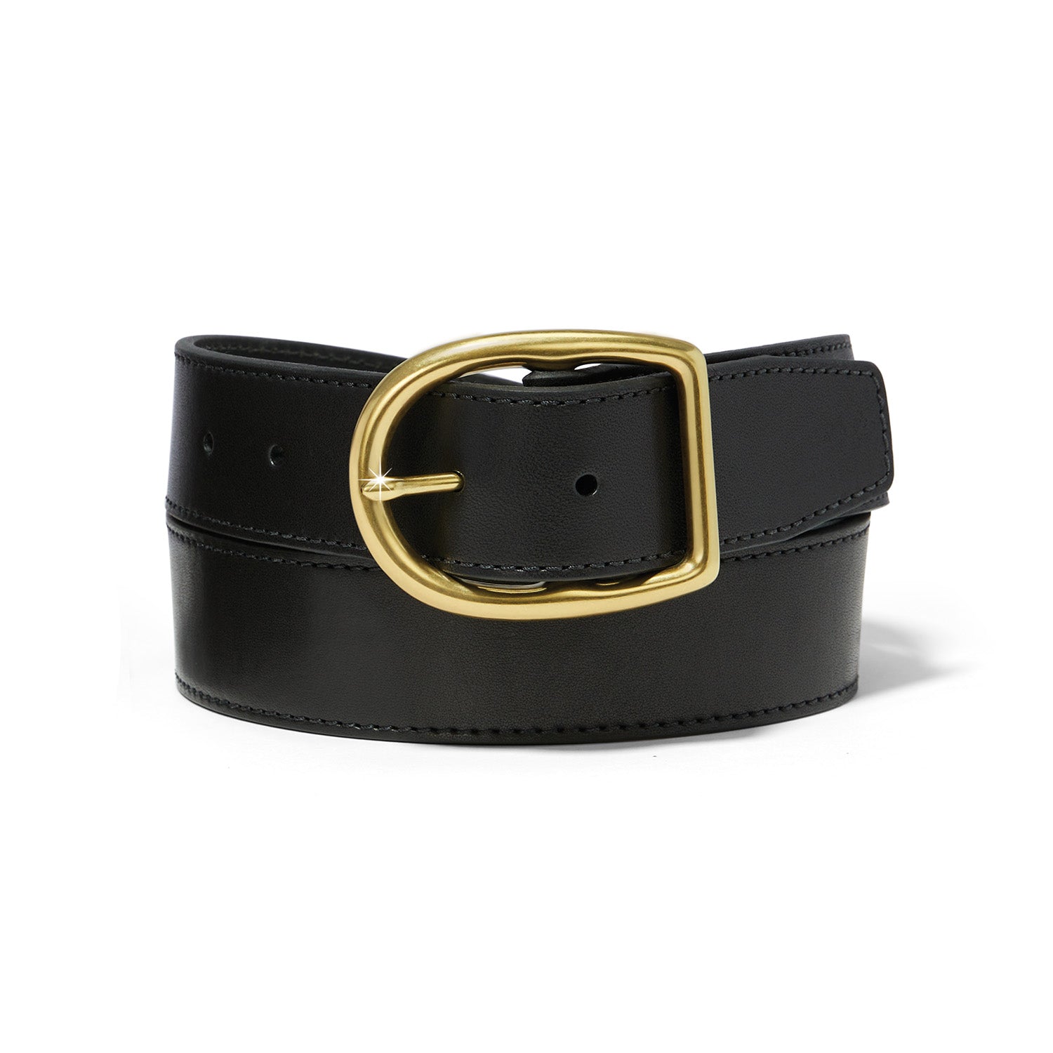 Brighton Ambrose Leather Belt | Black