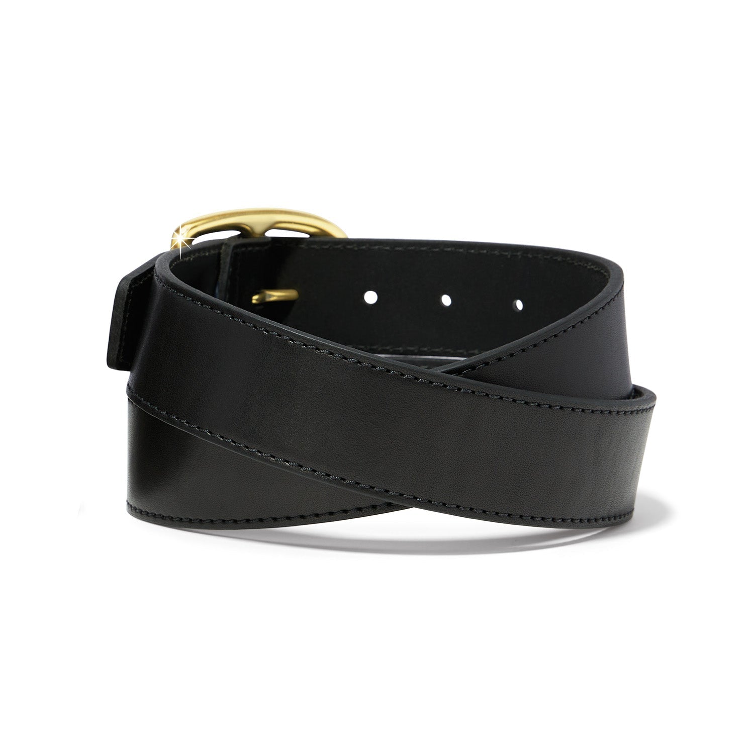 Brighton Ambrose Leather Belt | Black - Juli's Wearable Art