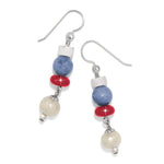 Brighton Americana Beach French Wire Earrings - Juli's Wearable Art
