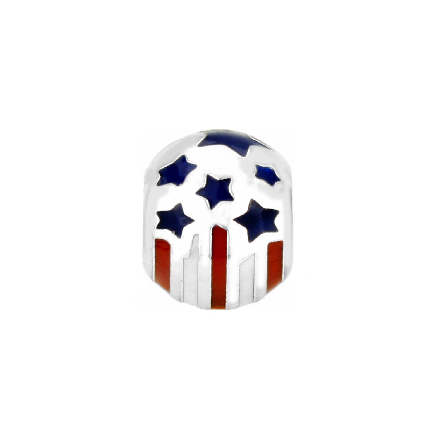 Brighton Americana Bead - Juli's Wearable Art