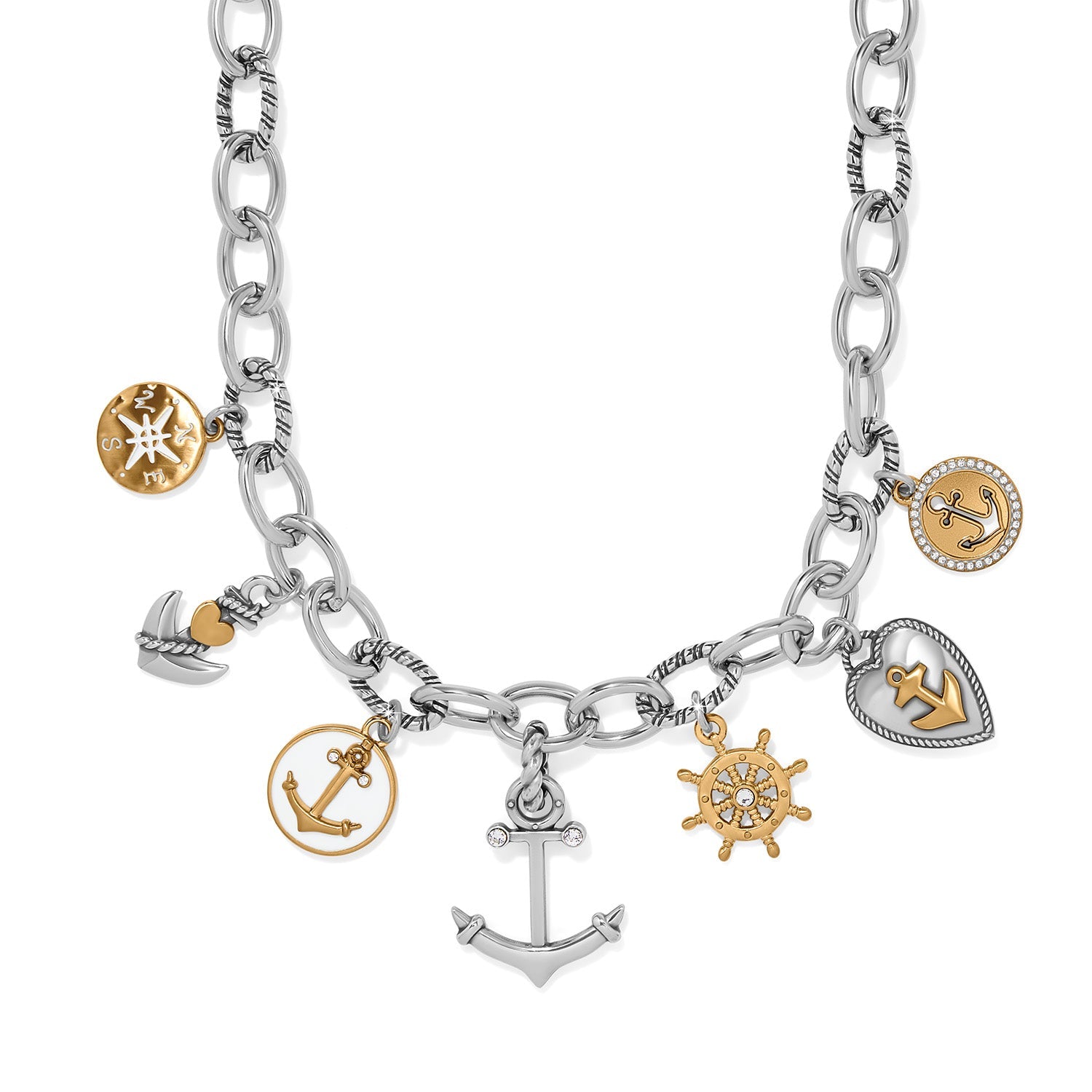 Brighton Anchors Aweigh Necklace - Juli's Wearable Art