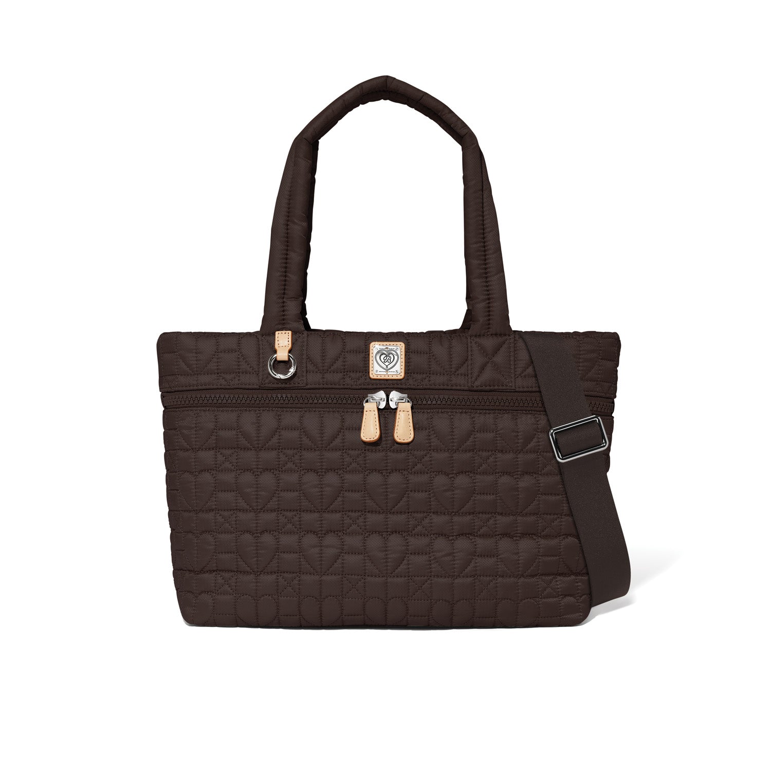 Brighton Annabelle Medium Tote | Heart Beat Collection | Cocoa