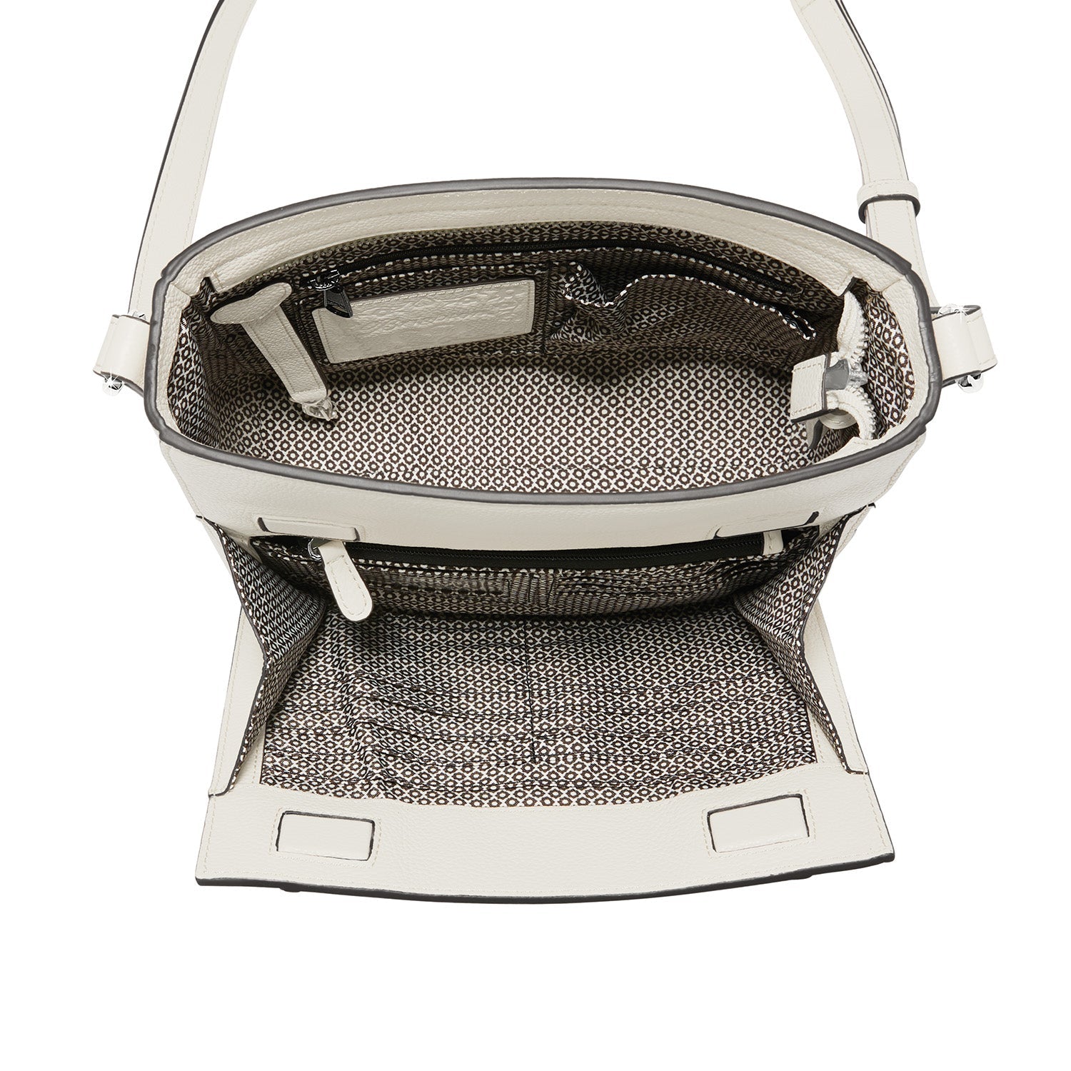 Brighton Astrid Organizer Bag in Shoe White - Juli's Wearable Art