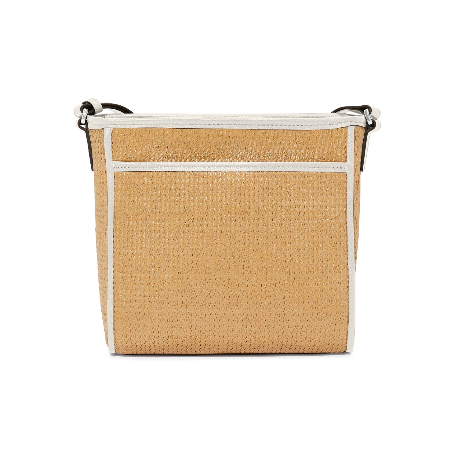 Brighton Astrid Straw Organizer Bag in White - Juli's Wearable Art