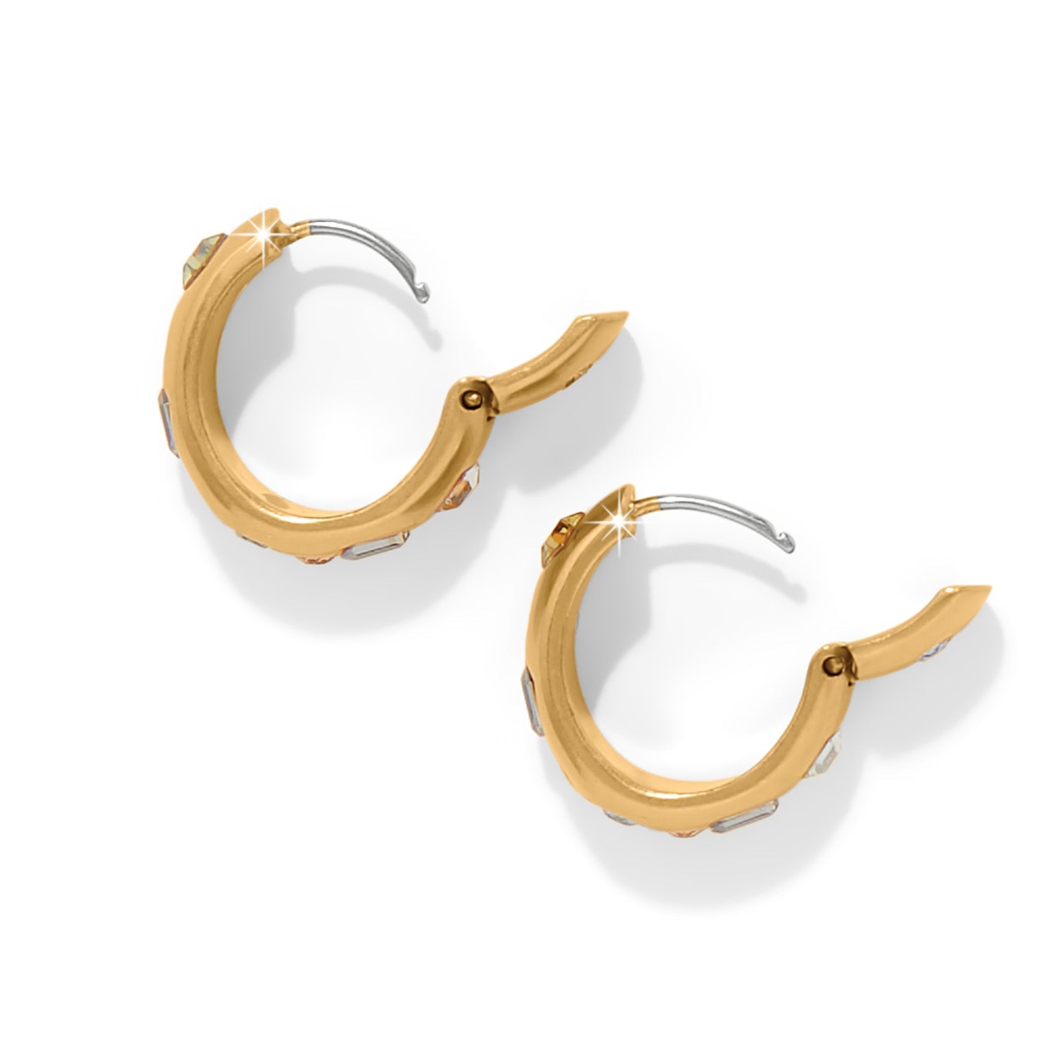 Brighton B Radiant Hoop Earrings – Gold - Juli's Wearable Art