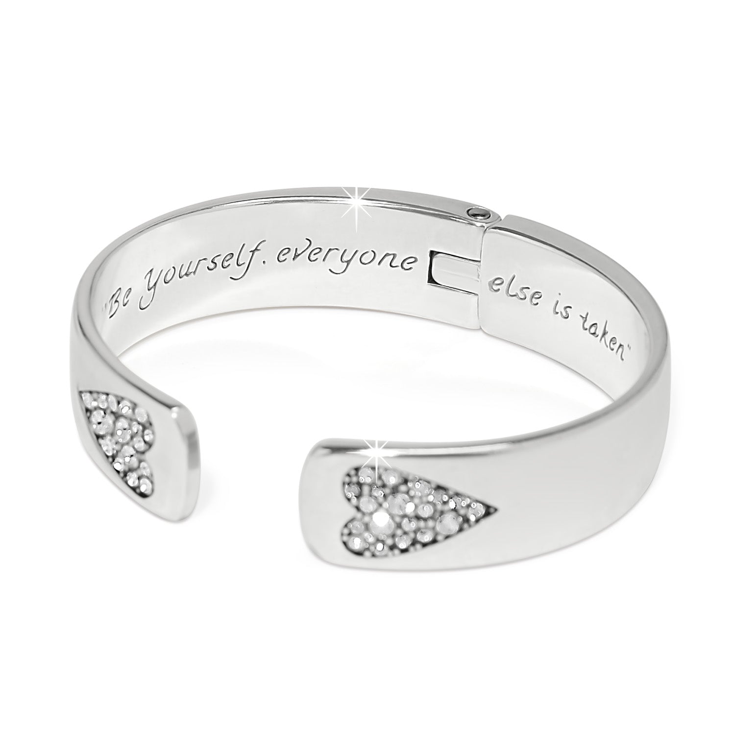 Brighton B You Hinged Bangle – Silver - Juli's Wearable Art