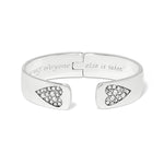 Brighton B You Hinged Bangle – Silver - Juli's Wearable Art