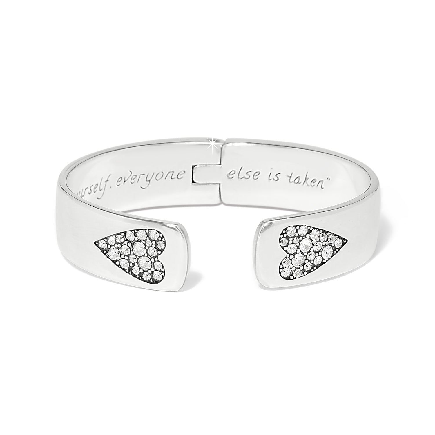 Brighton B You Hinged Bangle – Silver - Juli's Wearable Art