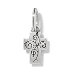 Brighton Blue Cross Charm - Juli's Wearable Art