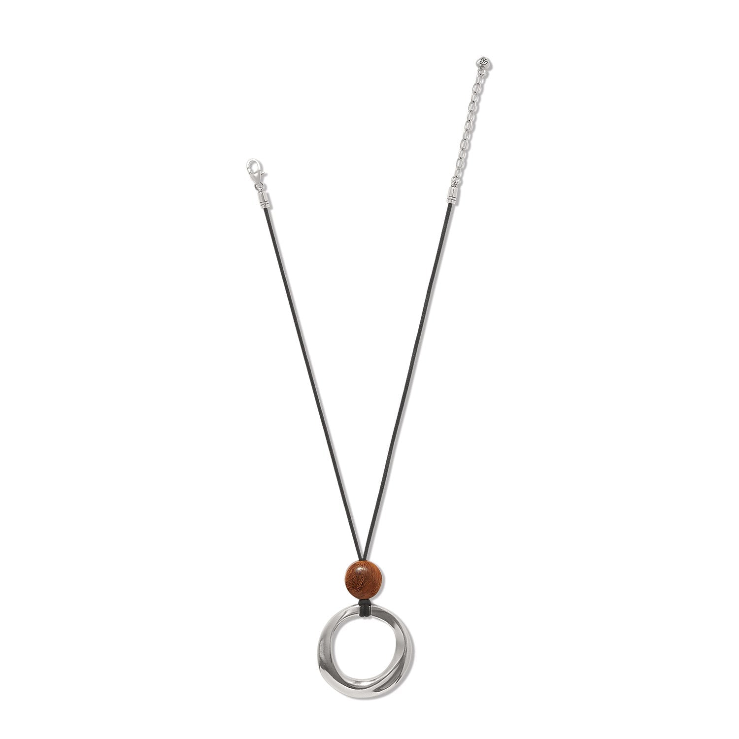 Brighton Brighton Cascade Rio Wood Ring Necklace