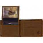 Brighton Brown Western Classic Passcase Wallet - Juli's Wearable Art