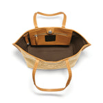 Brighton Bruna Large Straw Tote | Blonde - Juli's Wearable Art