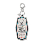 Brighton California Dreaming Do Not Disturb Handbag Fob Charm - Juli's Wearable Art