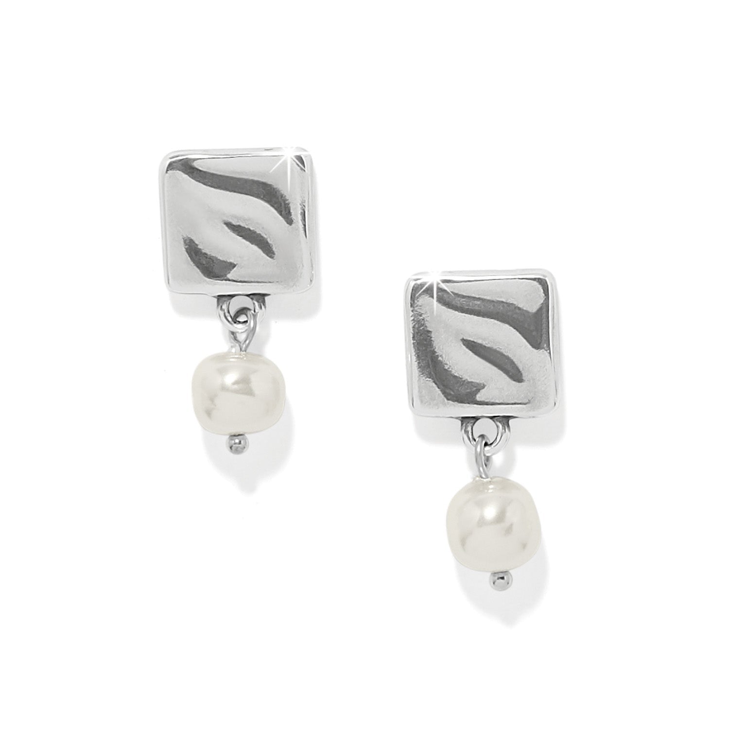 Brighton Cascade Cuadra Pearl Post Drop Earrings - Juli's Wearable Art