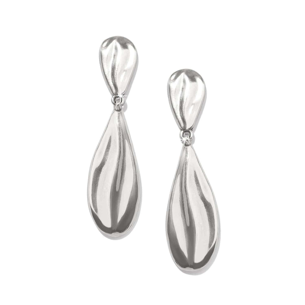 Brighton Cascade Drop Post Earrings – Silver - Juli's Wearable Art