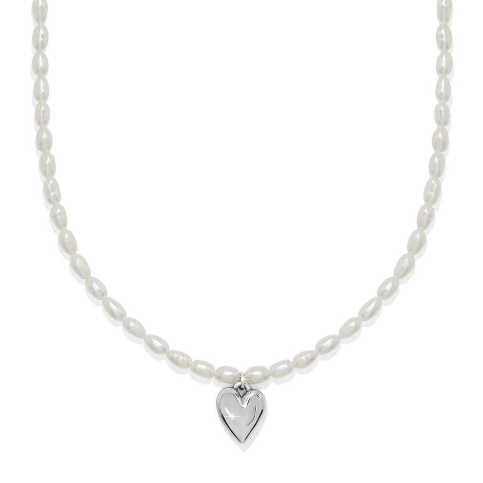 Brighton Cascade Embrace Pearl Heart Necklace - Juli's Wearable Art