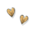 Brighton Cascade Heart Post Earrings - Juli's Wearable Art
