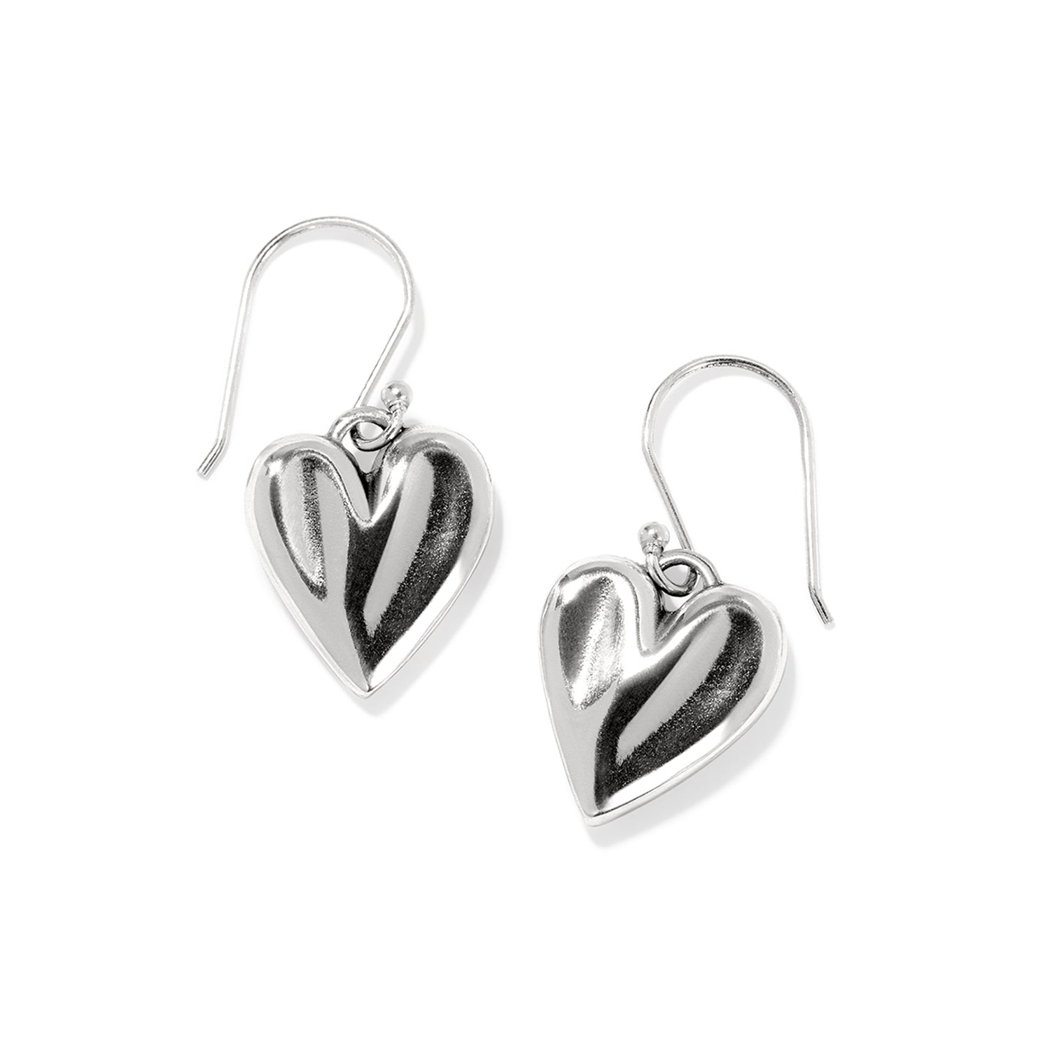 Brighton Cascade Heart Reversible French Wire Earrings - Juli's Wearable Art
