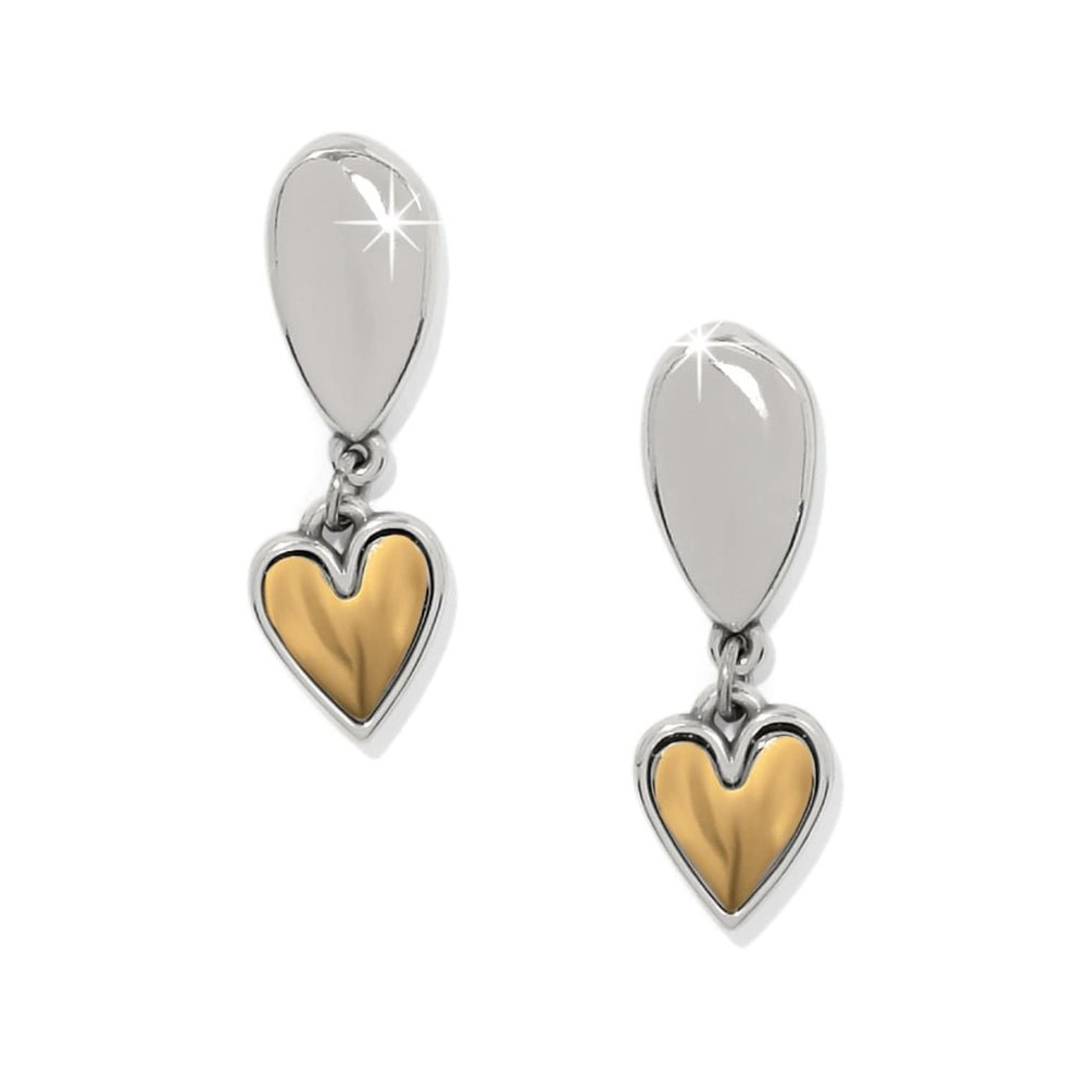 Brighton Cascade Heart Unity Post Drop Earrings - Juli's Wearable Art
