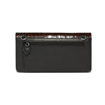 Brighton Cascade Large Wallet | Black Chocolate - Juli's Wearable Art