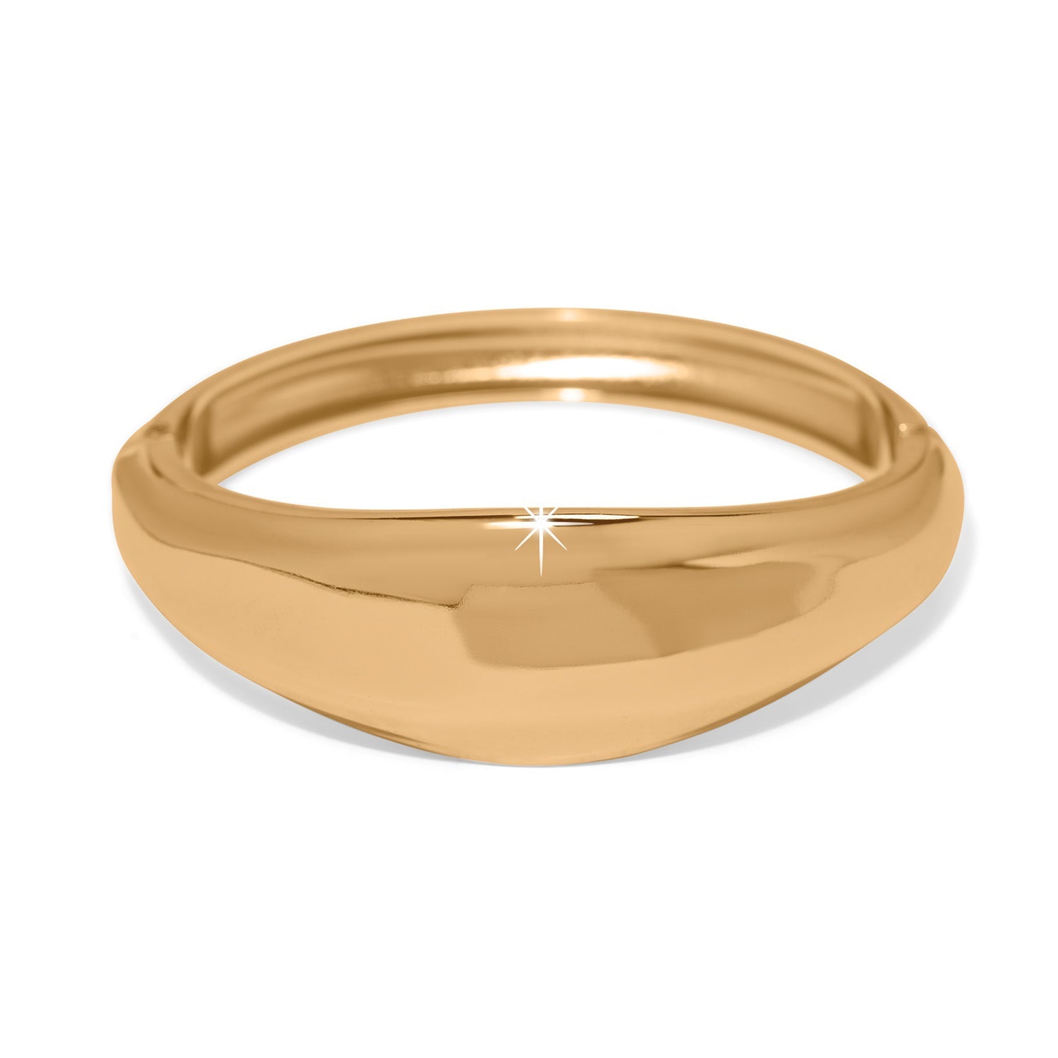 Brighton Cascade Lumina Hinged Bangle - Gold - Juli's Wearable Art