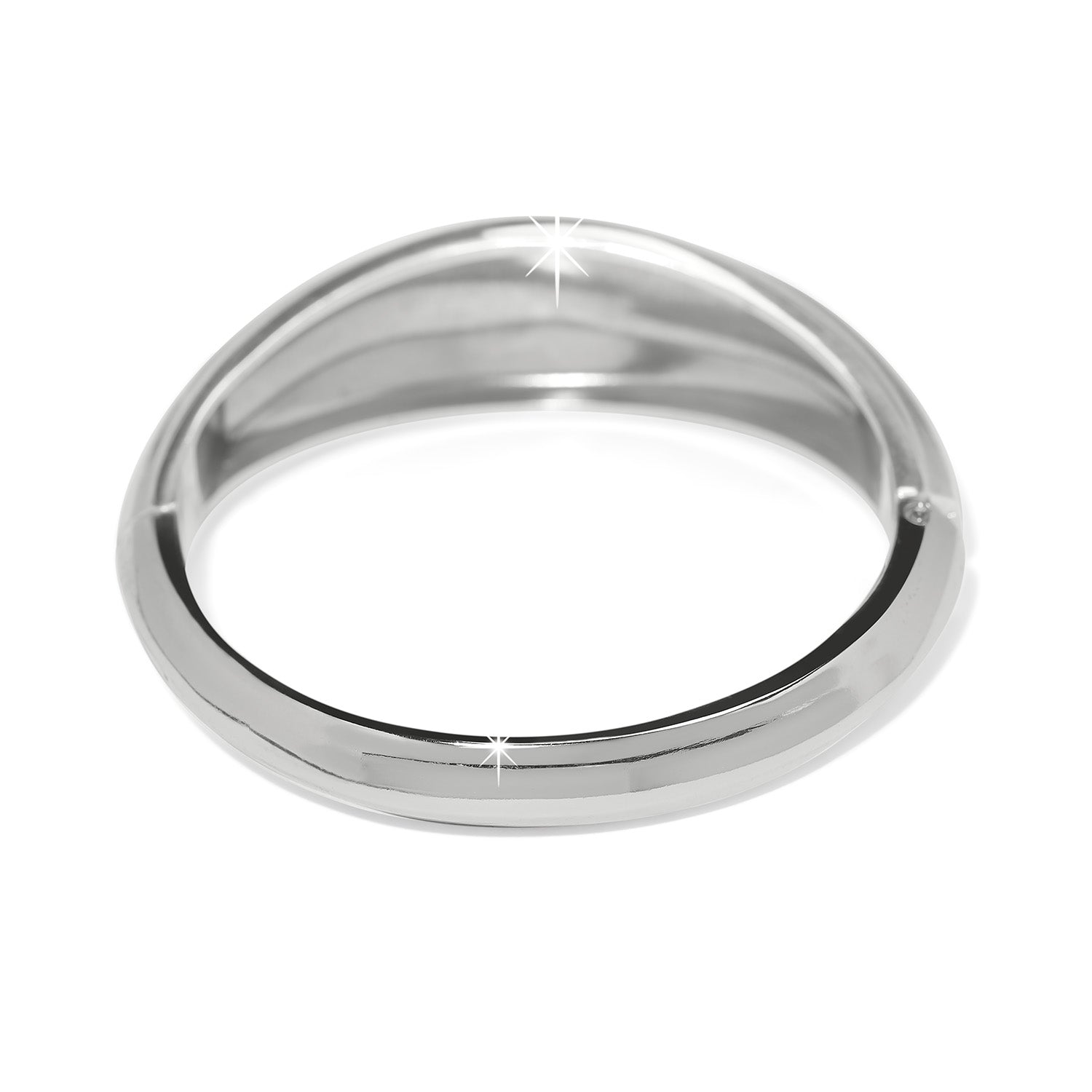 Brighton Cascade Lumina Hinged Bangle - Silver - Juli's Wearable Art