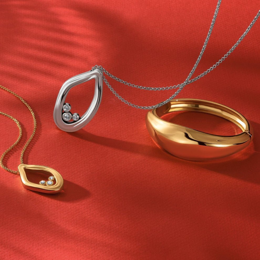 Brighton Cascade Lumina Necklace – Gold - Juli's Wearable Art