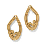 Brighton Cascade Lumina Post Earrings - Gold - Juli's Wearable Art