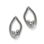 Brighton Cascade Lumina Post Earrings - Silver - Juli's Wearable Art