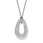 Brighton Cascade Two Tone Oval Necklace - Juli's Wearable Art